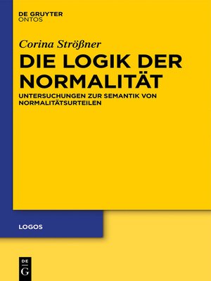 cover image of Die Logik der Normalität
